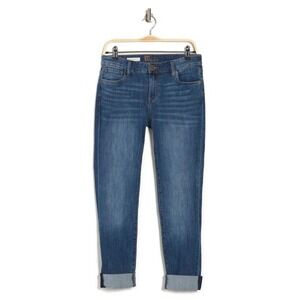 KUT From The Kloth Carrie Boyfriend‎ Jeans Women's 16 Light Wash High Rise